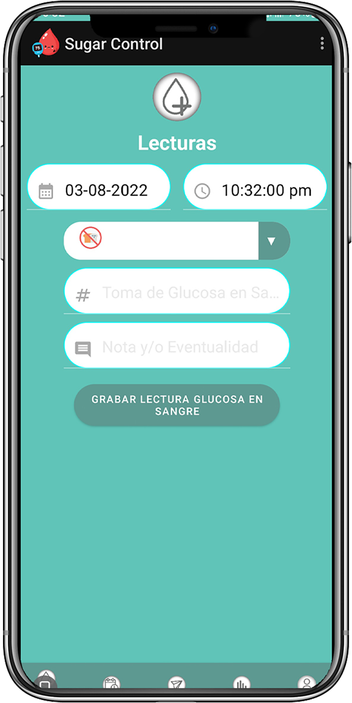 Sugar Control - Control de Glicemía